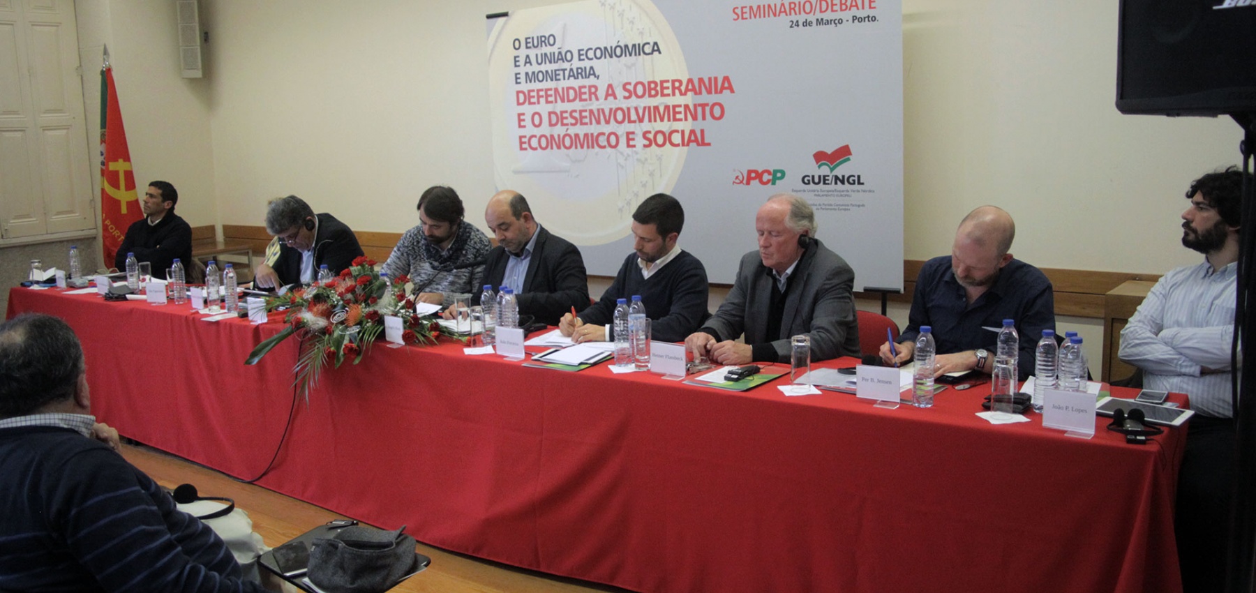 Seminário/Debate «O Euro e a união económica e monetária - Defender a soberania e o desenvolvimento económico e social»