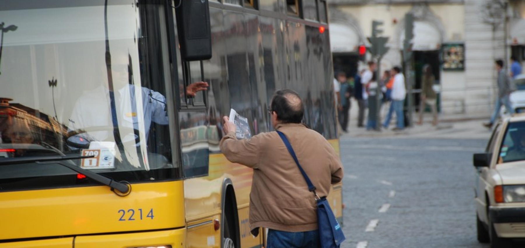 Acção de protesto contra o aumento do preço dos combustiveis