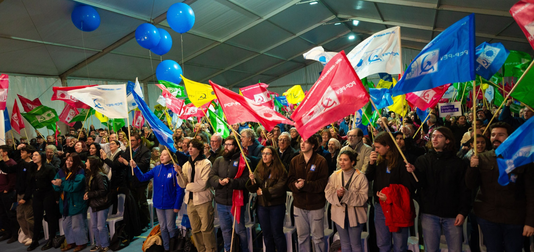 Comício CDU no Seixal