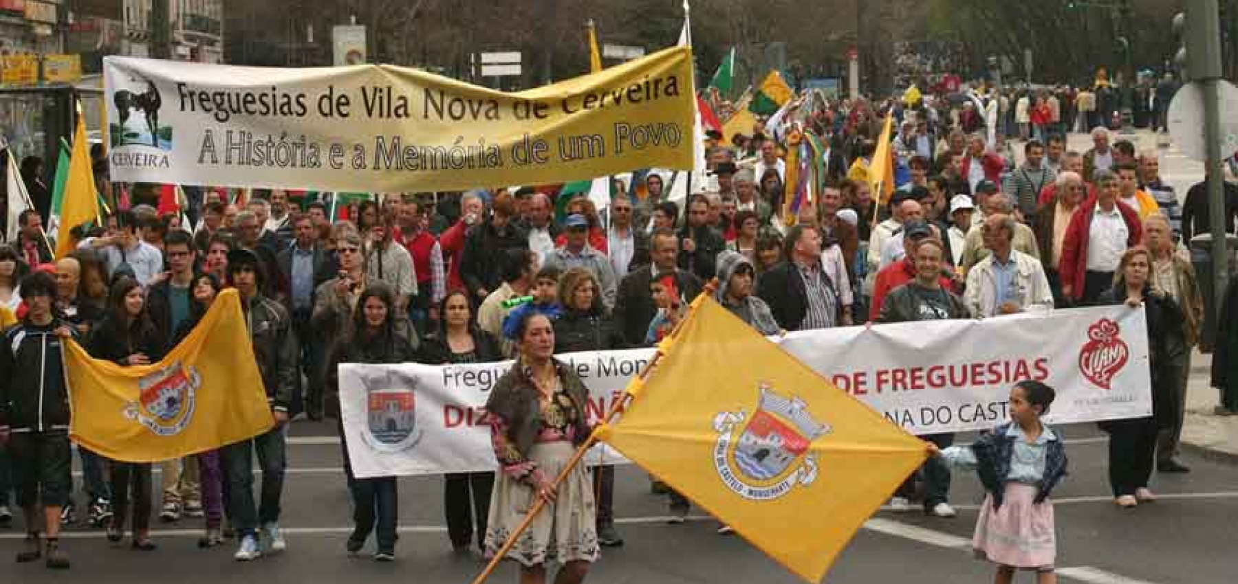 Manifestação Nacional em defesa das Freguesias