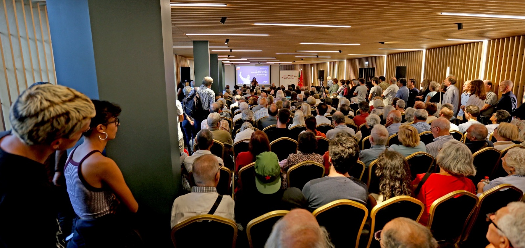 Sessão Evocativa «50 anos do golpe militar fascista no Chile - Um crime que não pode cair no esquecimento»