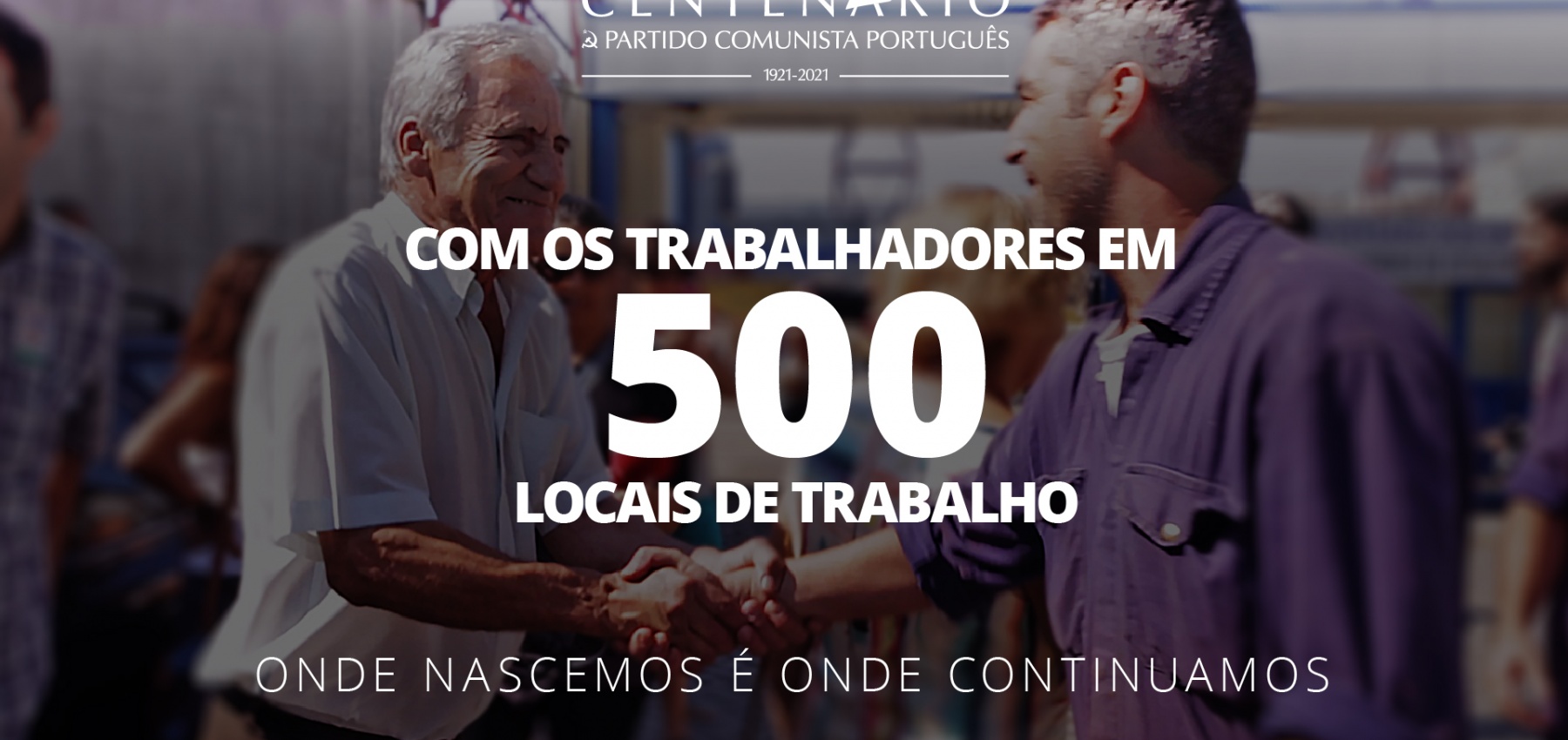 With workers in 500 workplaces