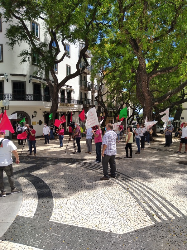 1st May 2020 - CGTP-IN actions on International Workers' Day