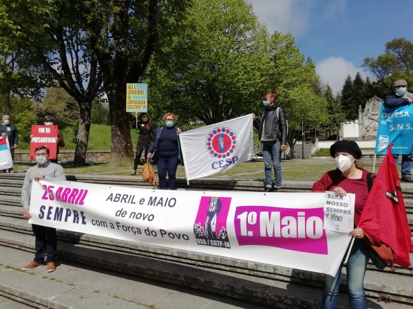 1st May 2020 - CGTP-IN actions on International Workers' Day