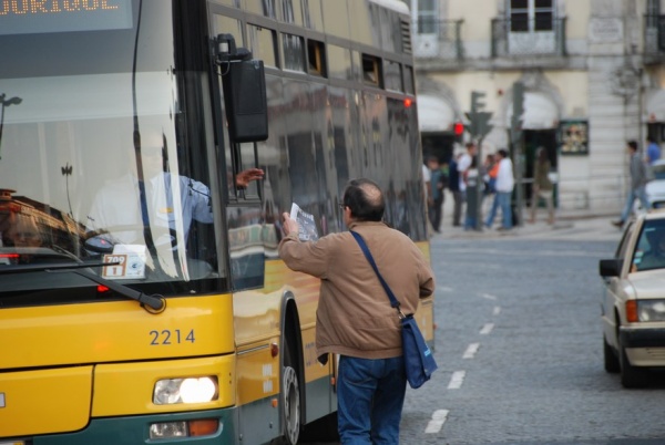 Acção de protesto contra o aumento do preço dos combustiveis