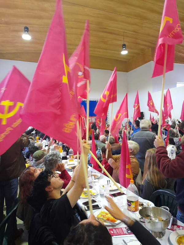 Almoço-Comício em Torres Novas