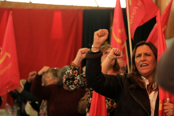 Almoço-Comício em Valado dos Frades, Nazaré