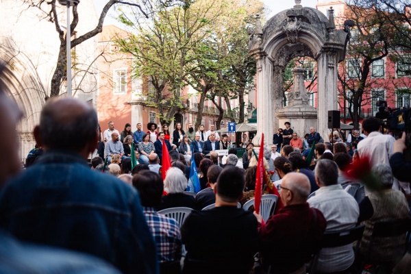 Apresentação da lista da CDU ao Parlamento Europeu