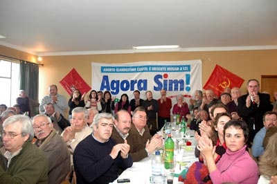 Almoço - Ferreira do Alentejo com Jerónimo de Sousa