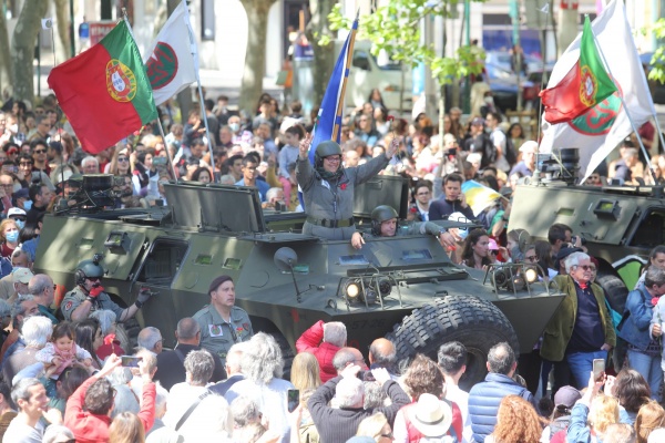 Comemorações populares do 25 de Abril em Lisboa