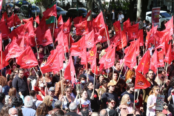 Comemorações populares do 25 de Abril em Lisboa