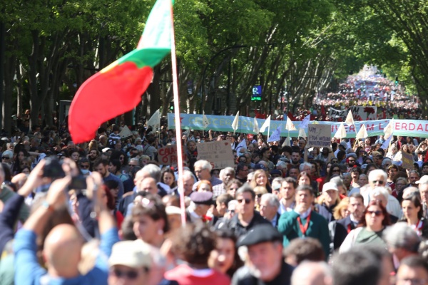 Comemorações populares do 25 de Abril em Lisboa