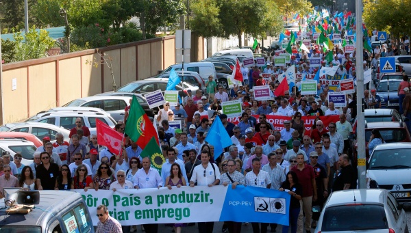 Comício CDU em Almada