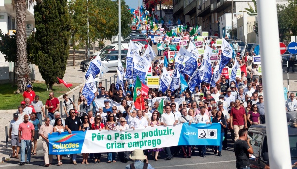 Comício CDU em Almada