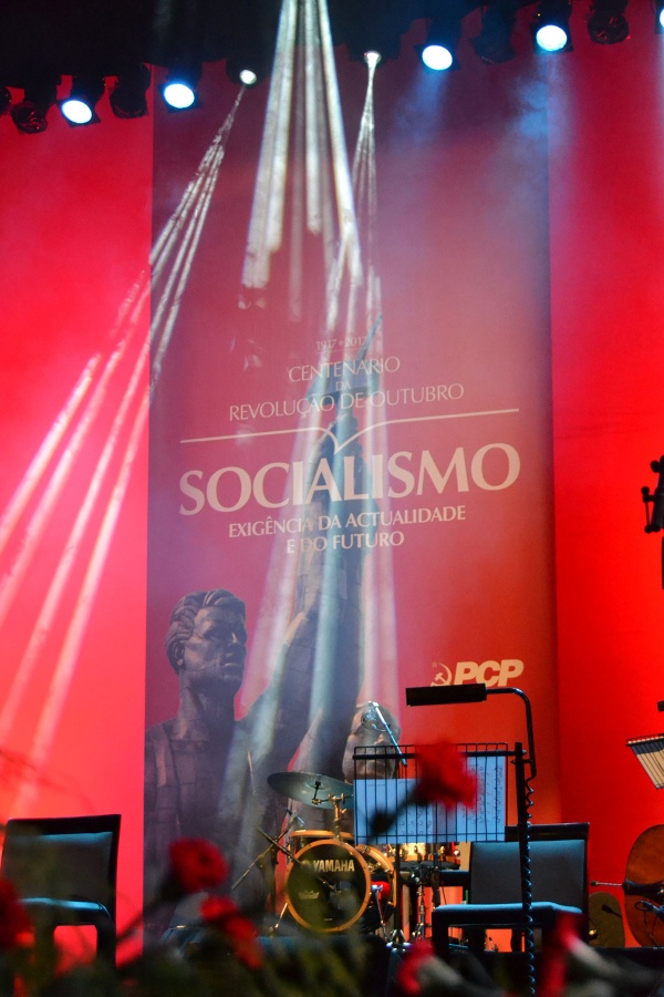 Rally commemorating the Centenary of the October Revolution