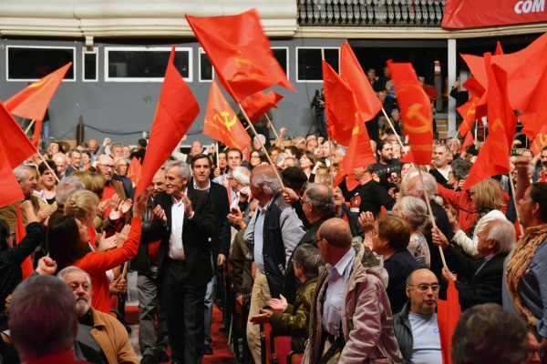 Rally commemorating the Centenary of the October Revolution
