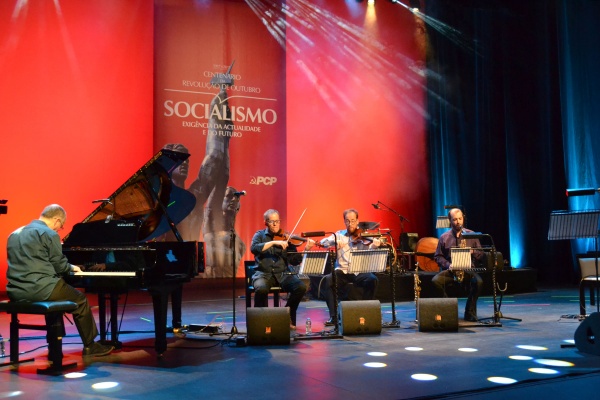 Rally commemorating the Centenary of the October Revolution