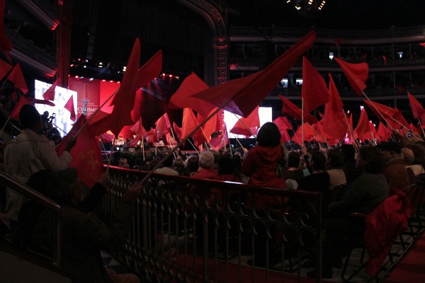 Rally commemorating the Centenary of the October Revolution