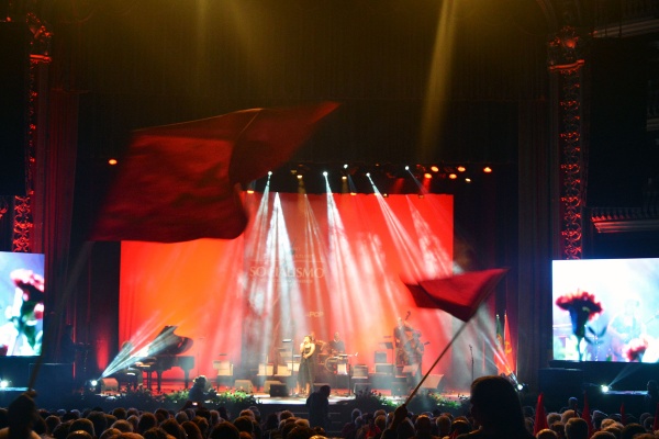 Rally commemorating the Centenary of the October Revolution