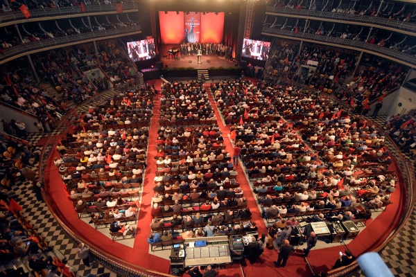 Rally commemorating the Centenary of the October Revolution