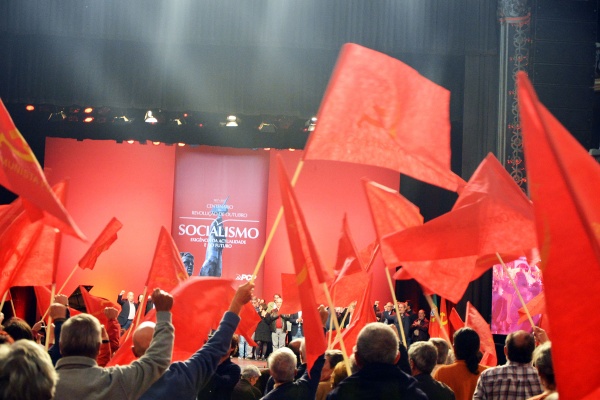 Rally commemorating the Centenary of the October Revolution