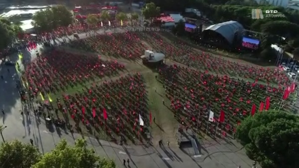 Comício da 44.ª Festa do «Avante!»