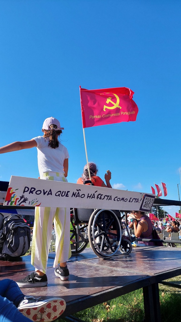 Comício da 46.ª edição da Festa do Avante!