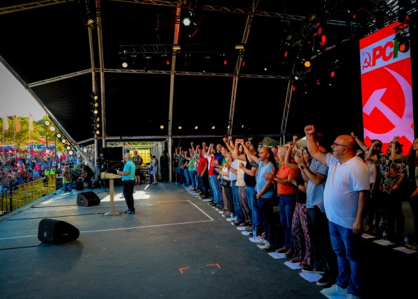 Comício da 46.ª edição da Festa do Avante!