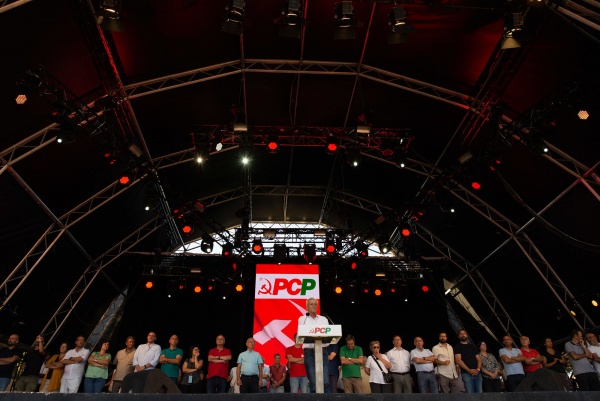 Comício da 46.ª edição da Festa do Avante!