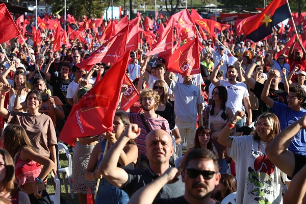 Comício da 46.ª edição da Festa do Avante!