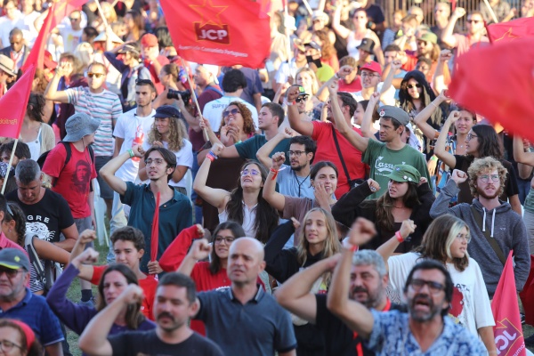 Comício da 46.ª edição da Festa do Avante!