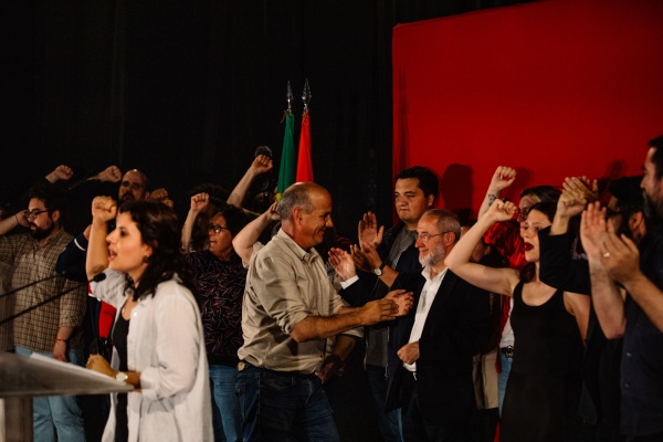 Comício em Vila Nova de Gaia