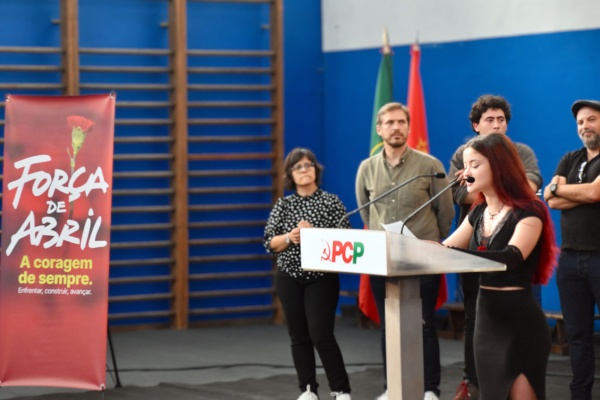 Rally «Force of Abril. The usual courage!» in Vila Nova de Gaia