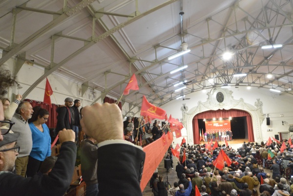 Comício «É hora de mudar de política» em Lisboa