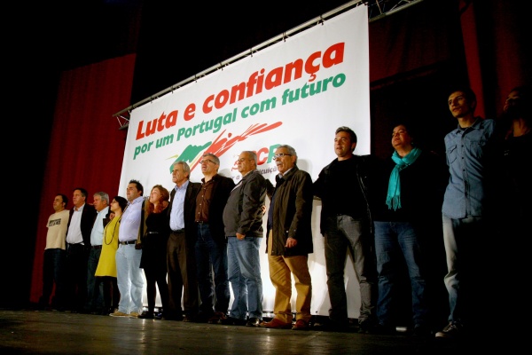 Comício «Luta e Confiança por um Portugal com futuro»