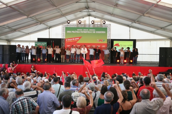 Rally «Mais espaço, mais Festa - Futuro com Abril - Avante com a campanha»