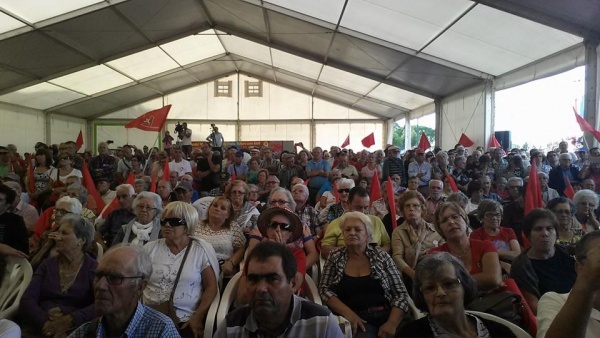 Rally «Mais espaço, mais Festa - Futuro com Abril - Avante com a campanha»