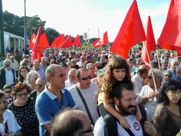 Rally «Mais espaço, mais Festa - Futuro com Abril - Avante com a campanha»