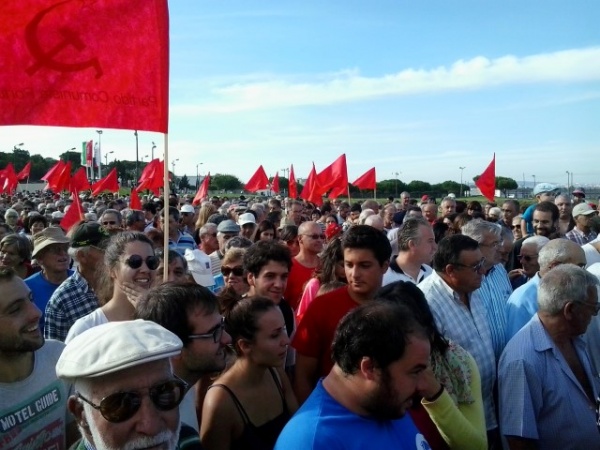 Rally «Mais espaço, mais Festa - Futuro com Abril - Avante com a campanha»