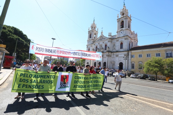 Concentração da CGTP-IN