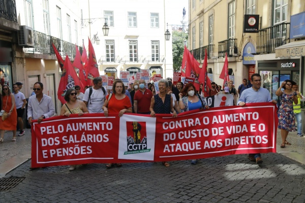Concentração da CGTP-IN