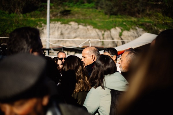 Contacto com a população na Feira da Malveira