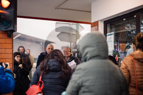 Contacto com os trabalhadores da Matutano