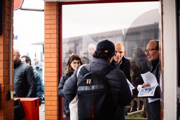 Contacto com os trabalhadores da Matutano