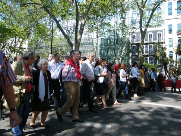 Parade April 25 in Lisbon