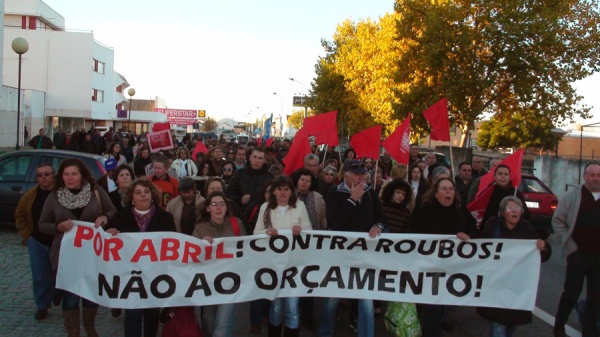 Desfile dos trabalhadores da Câmara Municipal de Évora