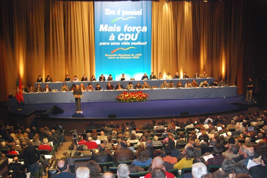 Encontro Nacional do PCP sobre as Eleições 2009, Almada - 28 de Fevereiro de 2009