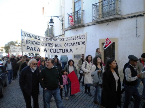 Concentração em Évora
