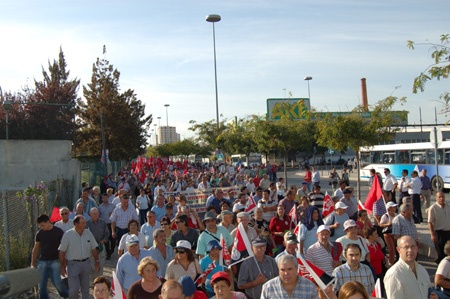 Historical demonstration in Lisbon
