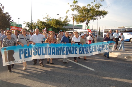 Historical demonstration in Lisbon